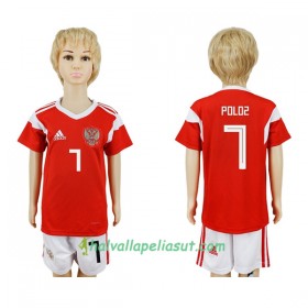 Jalkapallo Pelipaidat Venäjä Poloz 7 Lasten World Cup 2018 Kotipaita